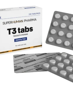 T3 Triiodothyronine 25 mcg [100tabs] SuperHuman Pharma