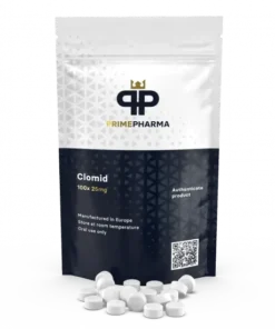 Clomid 100x 25mg Prime Pharma