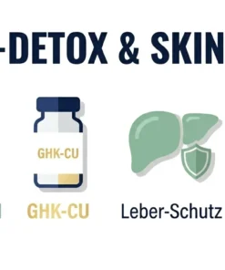 Leber-Detox & Skin-Glow Peptid-Paket – Glutathion + GHK-Cu (8 Wochen)