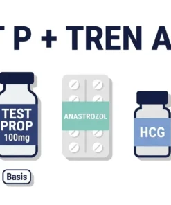 Testosteron + Trenbolon Acetat Kur (Definitionsphase) – 6 Wochen